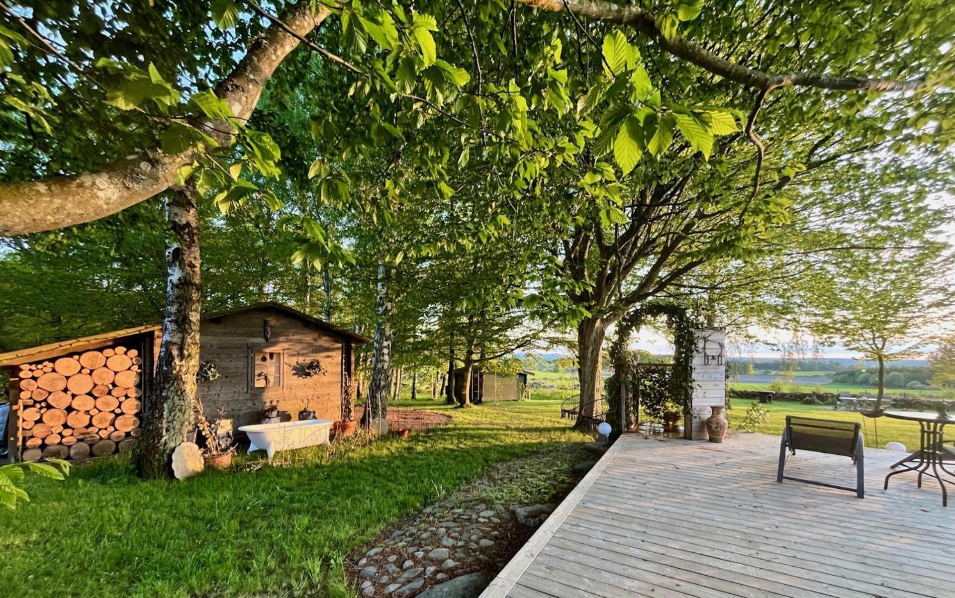 Naturnaera Fritidsboende, Tomtebo - Yintorp Arkelstorp Esterno foto